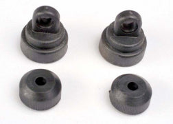 TRAXXAS Shock caps (2)/ shock bottoms (2) 3767