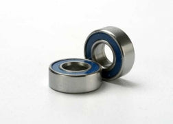 TRAXXAS Ball bearings, blue rubber sealed (5x11x4mm)(2) 5116