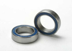 TRAXXAS Ball bearings, blue rubber sealed (10x15x4mm) (2) 5119
