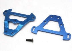 TRAXXAS Bulkhead tie bars, front & rear (blue anodized aluminum) 5323