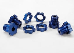 Traxxas 17mm Splined Wheel Hub Set (Blue) (4)  5353X