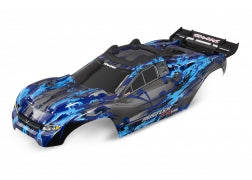TRAXXAS Body, Rustler® 4X4 VXL, silver (painted, decals applied) 6717X