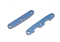 TRAXXAS Bulkhead tie bars, front & rear, aluminum (blue-anodized) 6823