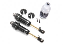 Shocks, GTR xx-long, hard-anodized, PTFE-coated bodies with TiN shafts (assembled) (2) (without springs) 7462X