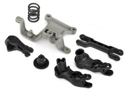 TRAXXAS Steering bellcranks/ bellcrank support/servo saver/ servo saver spring/ draglink/ 3x20mm shoulder screws (2) 7746