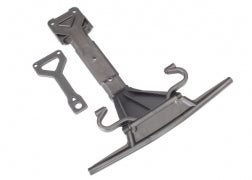 TRAXXAS UDR Skidplate, front (plastic)/ support plate (steel) 8537