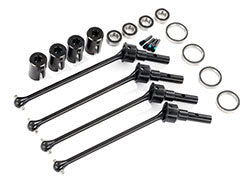 TRAXXAS Driveshafts, steel constant-velocity (assembled), front or rear (4) (for use with #8995 WideMaxx® suspension kit) (requires #8654 series 17mm splined wheel hubs and #7758 series 17mm nuts for a complete set) 8996X