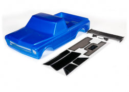 Body, Chevrolet C10, blue (painted) (includes wing & decals) (requires #9415 series body accessories to complete body) 9411x
