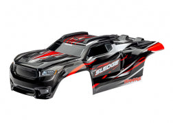 TRAXXAS Body, Sledge®, red (painted, decals applied)  9511R