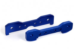 TRAXXAS Tie bars, front, 6061-T6 aluminum (blue-anodized) 9527