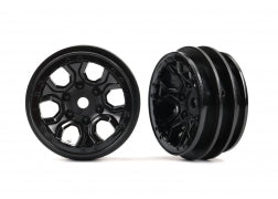 TRAXXAS TRX4M Wheels, 1.0" (black) (2) 9770