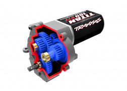 Transmission, complete (speed gearing) (9.7:1 reduction ratio) (includes Titan® 87T motor) 9791X