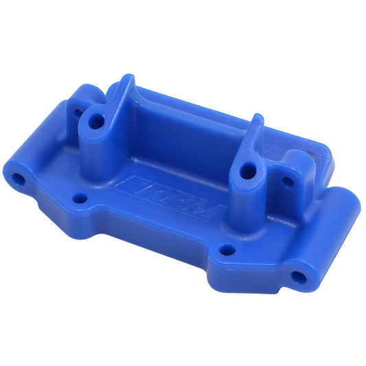 RPM73755 Front Bulkhead, Blue: TRA 2WD Vehicles