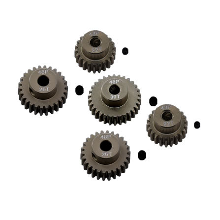 48P Aluminum Pinion Gears 30-34T Lightweight SK8004