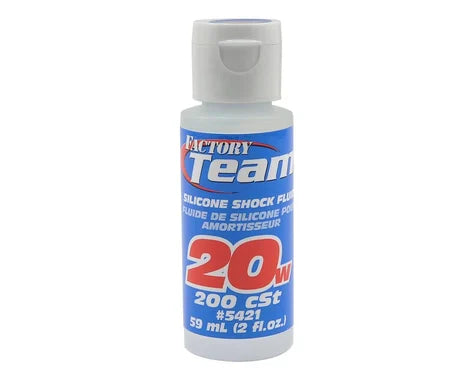 Team Associated ASC5421 Silicone Shock Oil (2oz) (20wt) 5421