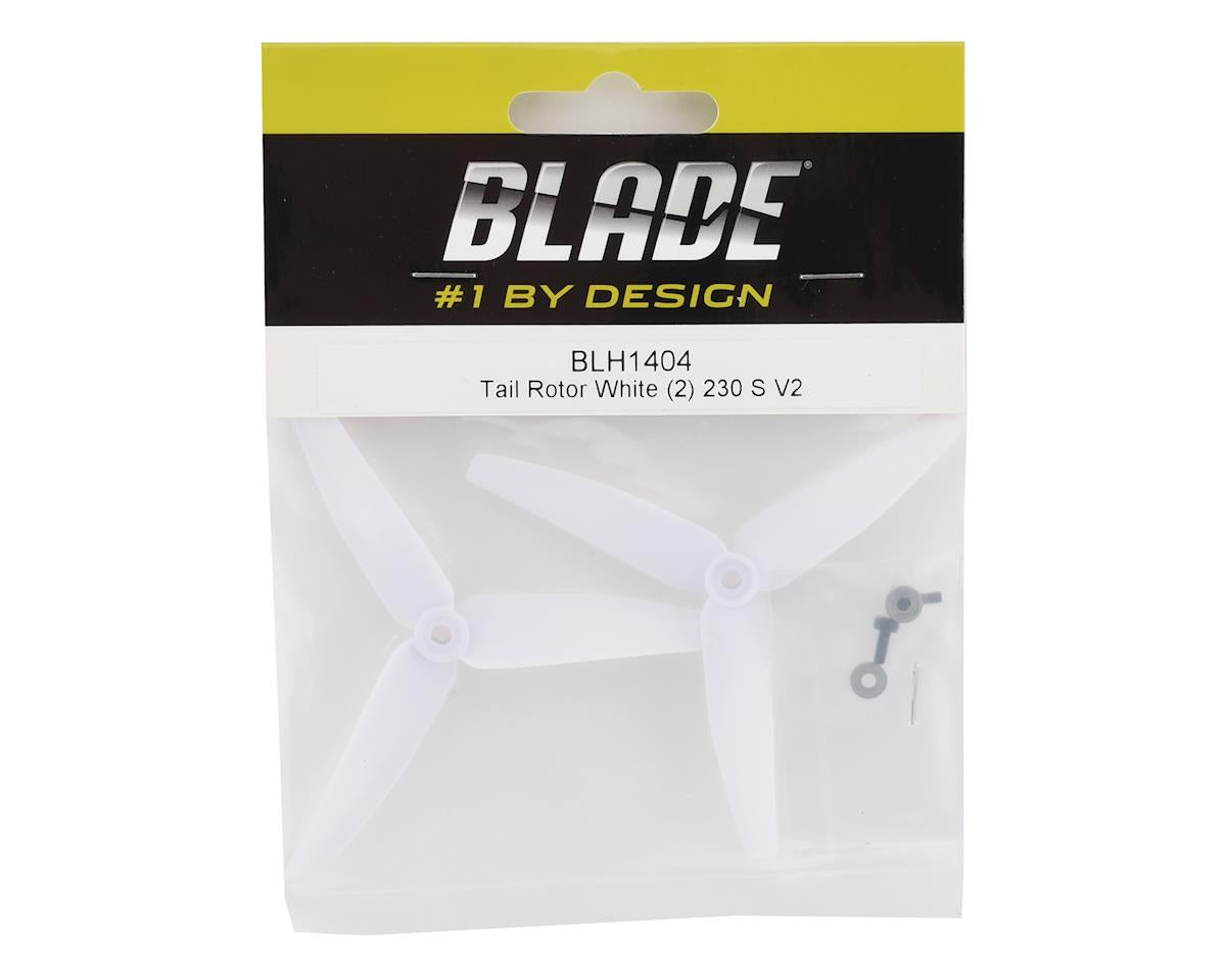 Blade 230 S V2 Tail Rotor Propeller (White) (2) BLH1404