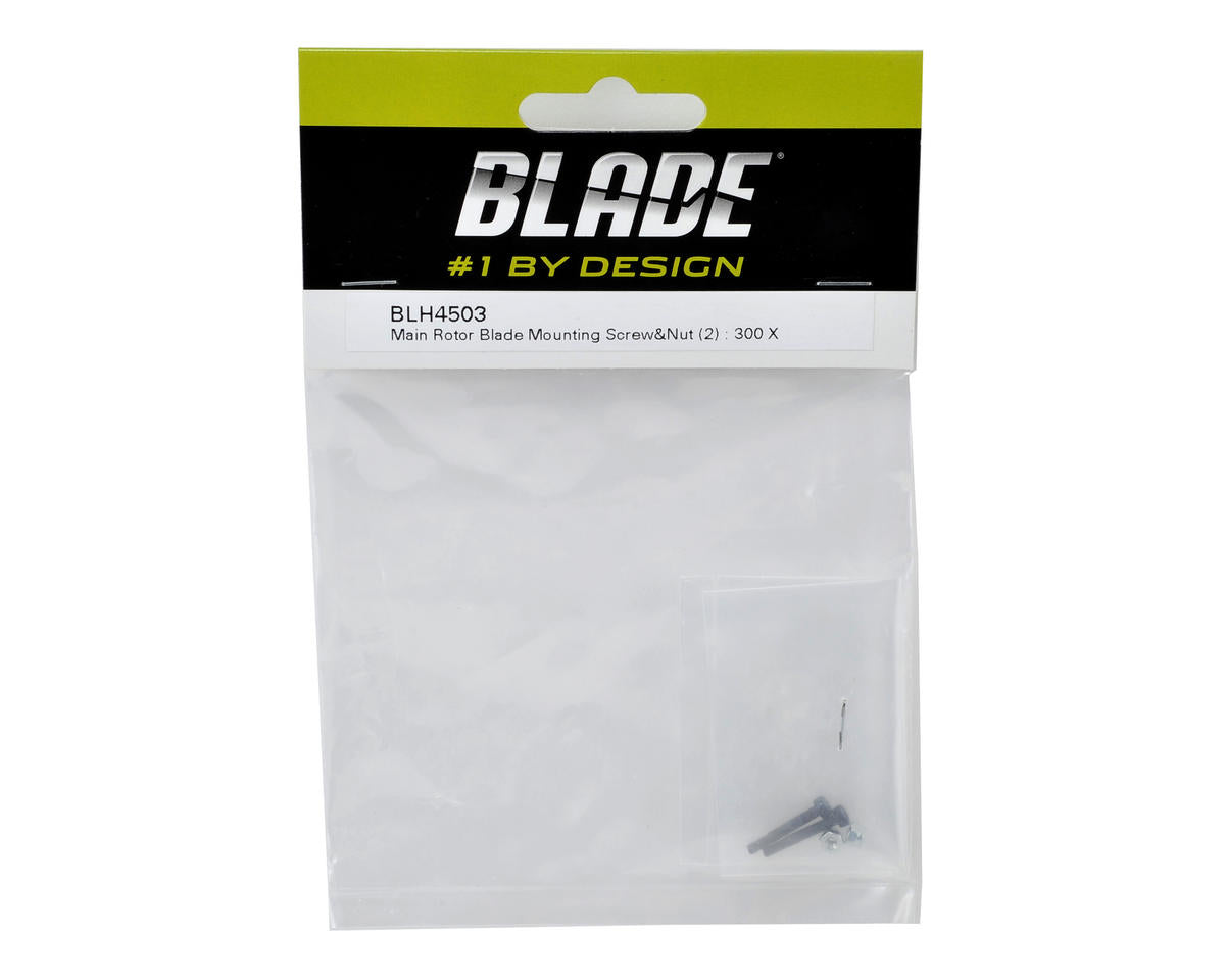 Blade Main Rotor Blade Mounting Screw & Nut Set (2) BLH4503