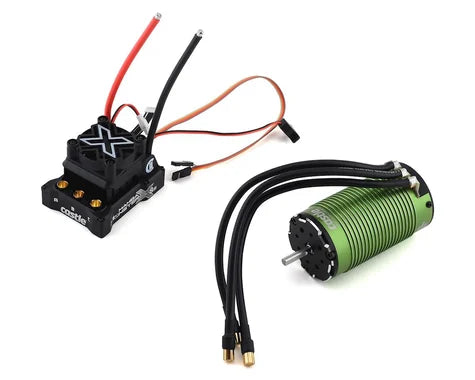 Castle Creations CSE 010-0165-02 Mamba Monster X 8S 1/6 ESC/Motor Combo w/1717 Sensored Motor (1650kV)