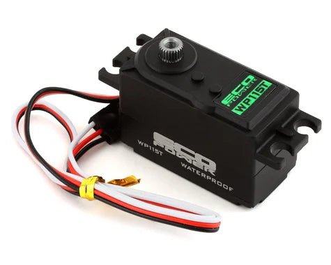 EcoPower ECP-115T (WP115T) Low Profile High Torque Waterproof Metal Gear Servo (High Voltage)