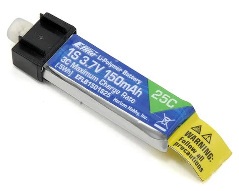 E-flite 1S LiPo Battery 25C (3.7V/150mAh) EFLB1501S25