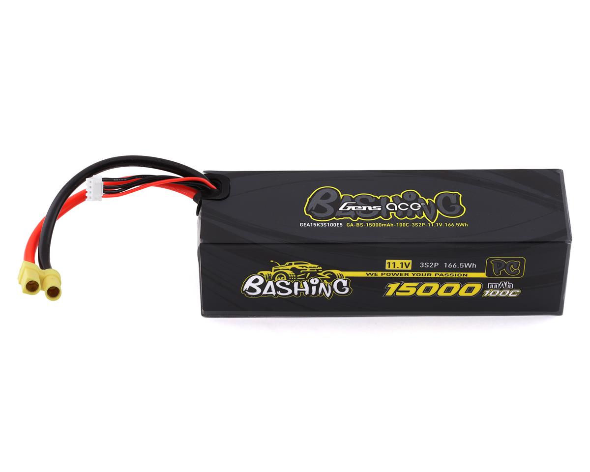 Gens Ace Bashing Pro 3s LiPo Battery Pack 100C (11.1V/15000mAh) w/EC5 Connector GEA15K3S100E5