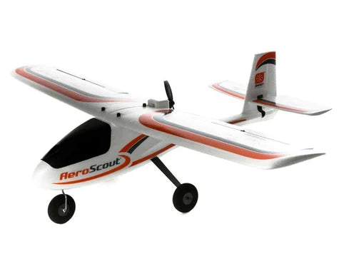 HobbyZone AeroScout S 2 1.1m RTF Trainer Electric Airplane (1095mm) w/SAFE & DXS Transmitter HBZ380001