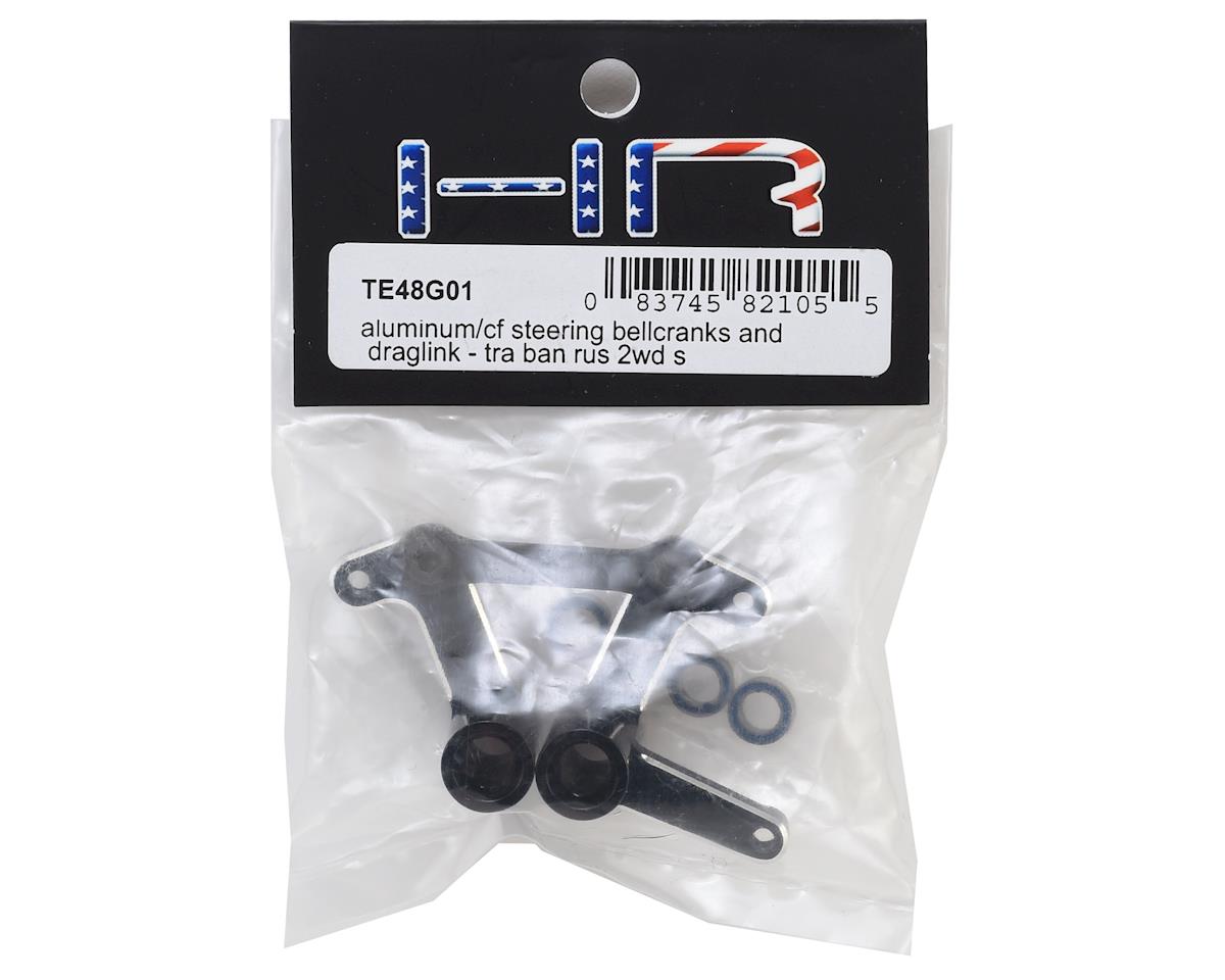 Hot Racing Traxxas Slash Aluminum Steering Bellcranks & Draglink Set (Black) TE48G01