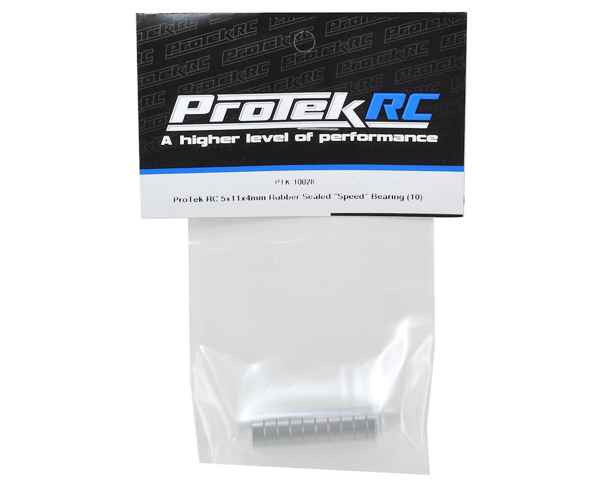 ProTek RC PTK-10028 5x11x4mm Rubber Sealed "Speed" Bearing (10)