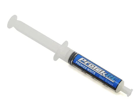 ProTek RC PTK-1412 "Premier White" Friction & Noise Reducing Gear Grease Lubricant (10ml)