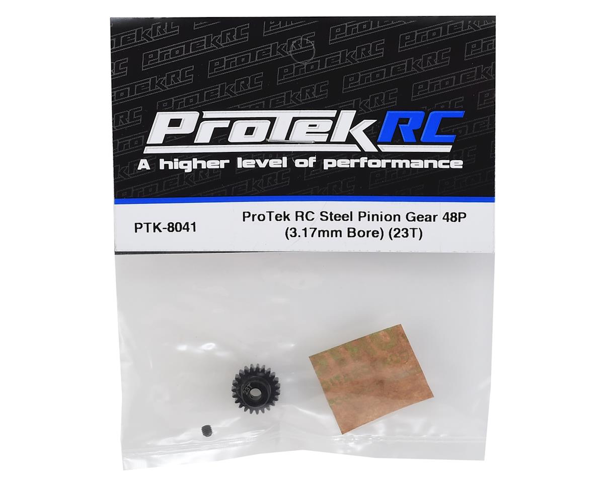 ProTek RC Lightweight Steel 48P Pinion Gear (3.17mm Bore) (23T) PTK-8041