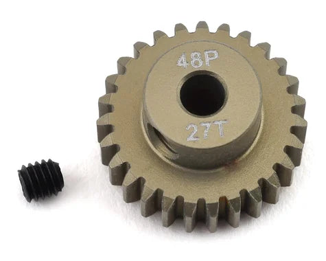 ProTek RC 48P Lightweight Hard Anodized Aluminum Pinion Gear (3.17mm Bore) (27T) PTK-8614