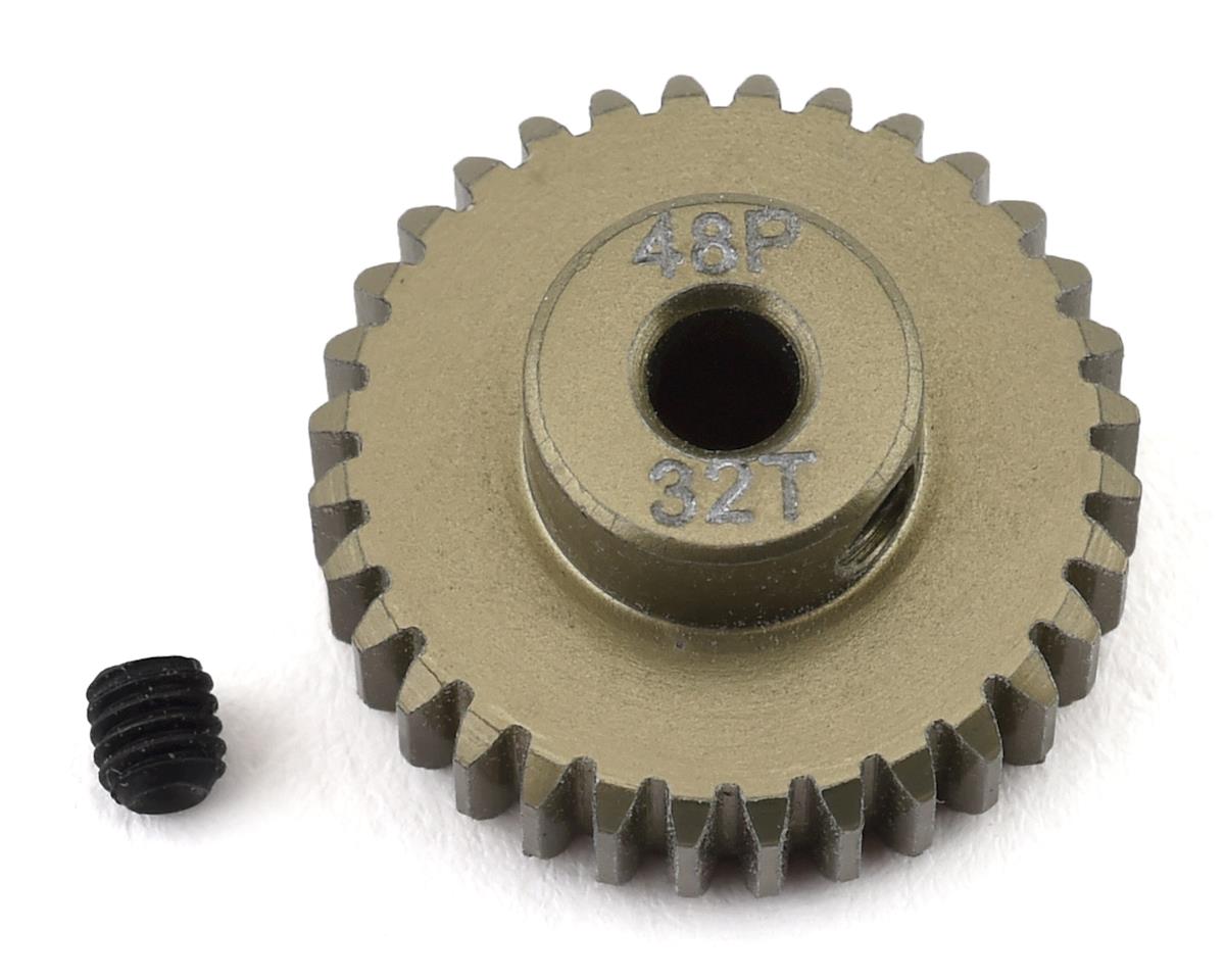 ProTek RC 48P Lightweight Hard Anodized Aluminum Pinion Gear (3.17mm Bore) (32T) PTK-8619