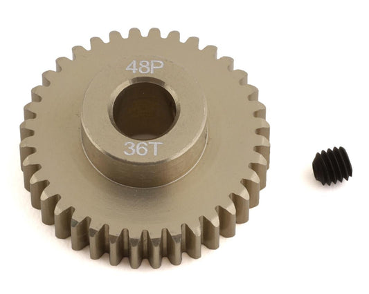 ProTek RC 48P Lightweight Hard Anodized Aluminum Pinion Gear (5.0mm Bore) (36T) 8656