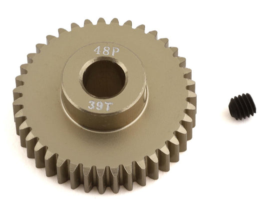 ProTek RC 48P Lightweight Hard Anodized Aluminum Pinion Gear (5.0mm Bore) (39T) PTK-8659