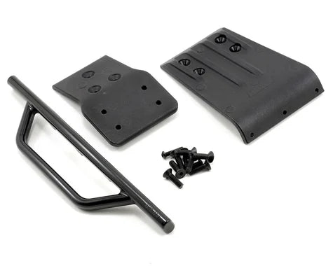 RPM Traxxas Slash 4x4 Front Bumper & Skid Plate (Black) 80022