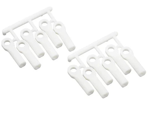 RPM Long Traxxas Turnbuckle Rod End Set (White) (12) 80511