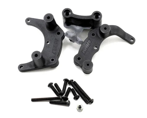 RPM Bumper Mount (Black) (Rustler, Stampede, Bandit, Slash) 80902