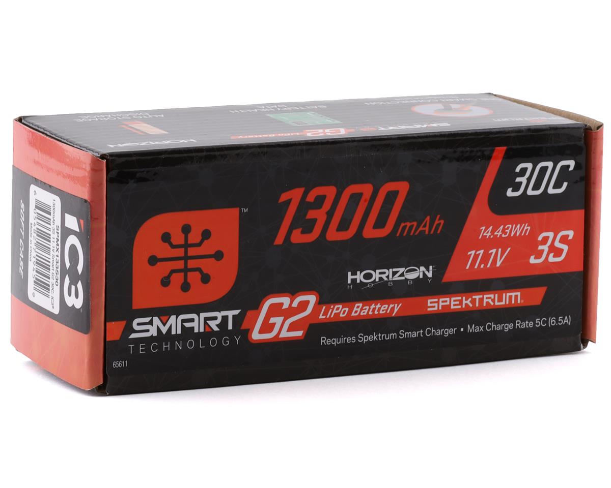 Spektrum RC 3S Smart G2 LiPo 30C Battery Pack w/IC3 Connector (11.1V/1300mAh) SPMX133S30