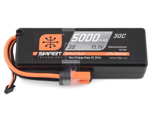Spektrum RC 3S Smart LiPo Hard Case Battery Pack w/IC5 Connector (11.1V/5000mAh) SPMX50003S30H5