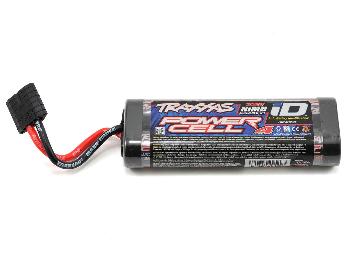 Traxxas Series 4 6-Cell Flat NiMH Battery Pack w/iD Connector (7.2V/4200mAh) 2952x