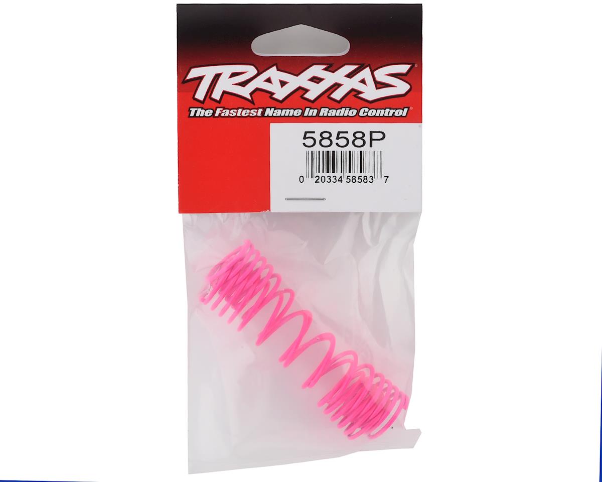 Traxxas Rear Shock Springs (Pink) (2) 5858P