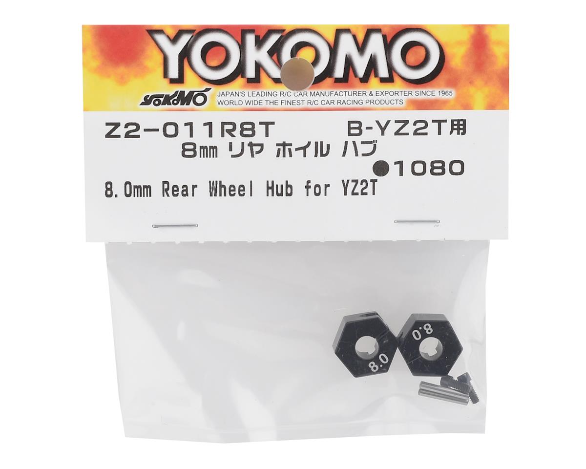 Yokomo 12mm Hex YZ-2T Aluminum Clamping Rear Wheel Hub (2)  z2-011r8t